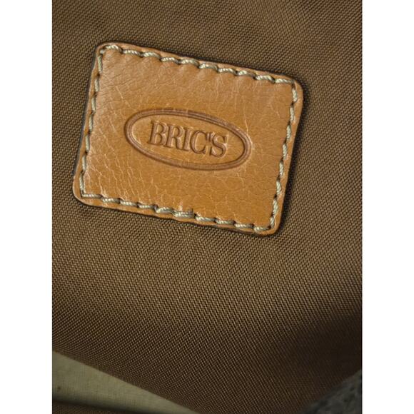 Bric's LIFE 18-Inch Cargo Duffle Bag Luxury Travel Weekender Brown W Strap/Lock - Picture 3 of 13